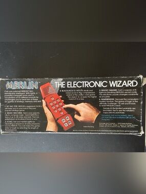 Merlin Electronic Wizard Handheld Game